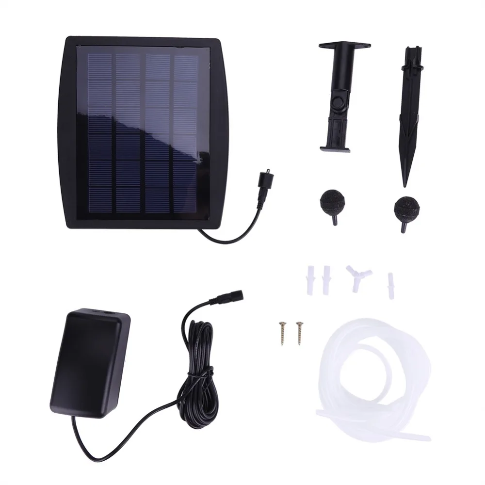 Solar Powered Oxygenator Aerator Air Pump Oxygen 1L/min Silent Solar Powered for Outdoor Pool Pond Fish Tank Air Flow Maker
Solar Powered Oxygenator Aerator Air Pump Oxygen 1L/min Silent Solar Powered for Outdoor Pool Pond Fish Tank Air Flow Maker