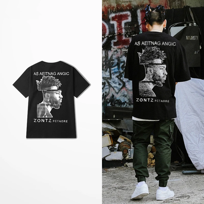 2018 summer men t shirt retro short sleeved cotton round neck tshirt men hip hop printed loose Harajuku streetwear
2018 summer men t shirt retro short sleeved cotton round neck tshirt men hip hop printed loose Harajuku streetwear