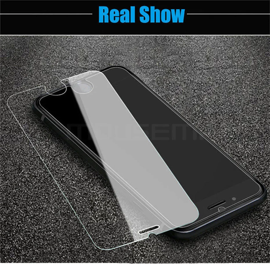 MOUSEMI 9H Ultra-Thin Tempered Glass For iPhone 7 Screen Protectors 2.5D Protective Glass For iPhone X 6 7 8 Plus se 5s Glass On (10)