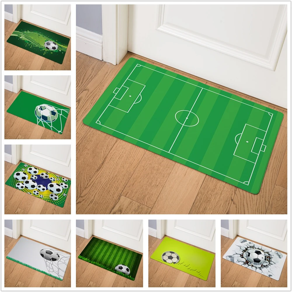 Green Football Pattern Front Door Mat Kitchen Carpet Bedroom Living Room Entrance Outdoor Carpet Non-slip Floor Mat 75cm/ 120cm
Green Football Pattern Front Door Mat Kitchen Carpet Bedroom Living Room Entrance Outdoor Carpet Non-slip Floor Mat 75cm/ 120cm