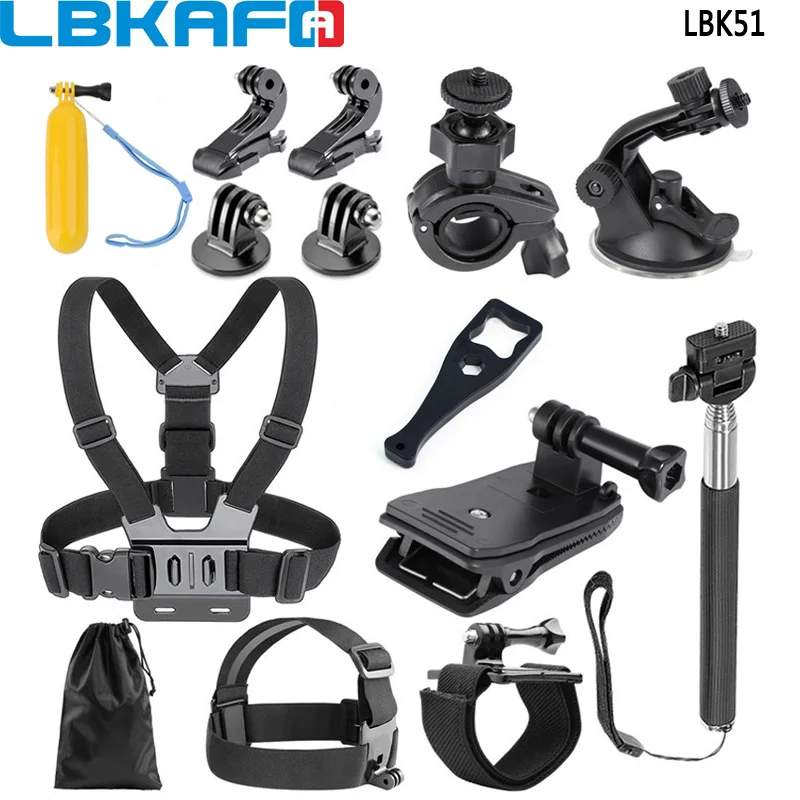 LBKAFA Accessory Head Chest Strap Floaty Bobber 360 Rotate Clip Mount Monopole Suction Cup For Gopro 12 11 10 SJCAM DJI Action 4
LBKAFA Accessory Head Chest Strap Floaty Bobber 360 Rotate Clip Mount Monopole Suction Cup For Gopro 12 11 10 SJCAM DJI Action 4