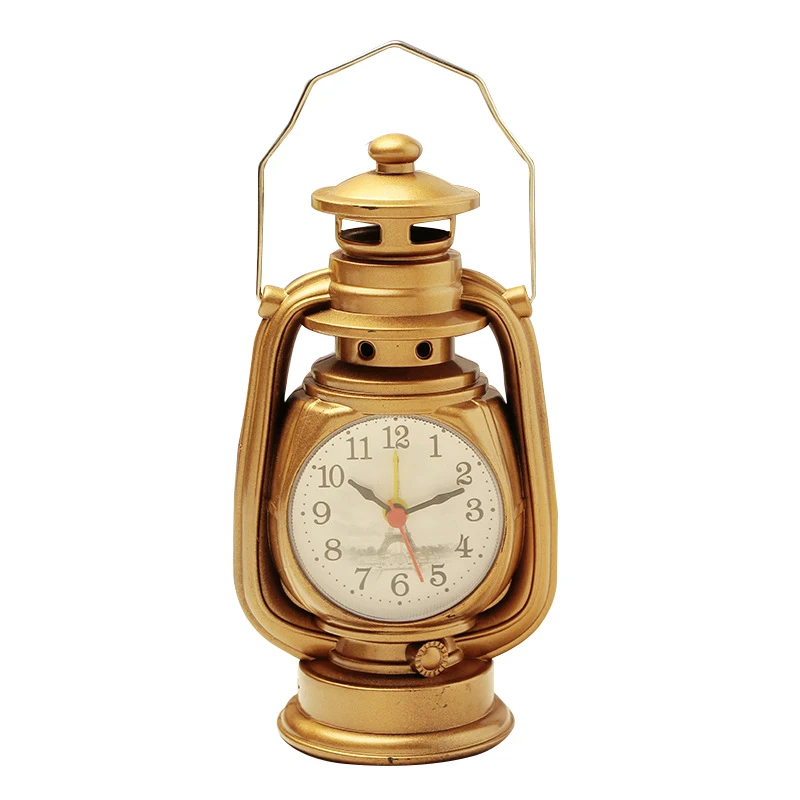 Vintage Craft Oil Lamp Alarm Clock Ornaments Craft Furnishing Articles Old Furniture Retro kerosene light Alarm Clock Home Decor
Vintage Craft Oil Lamp Alarm Clock Ornaments Craft Furnishing Articles Old Furniture Retro kerosene light Alarm Clock Home Decor