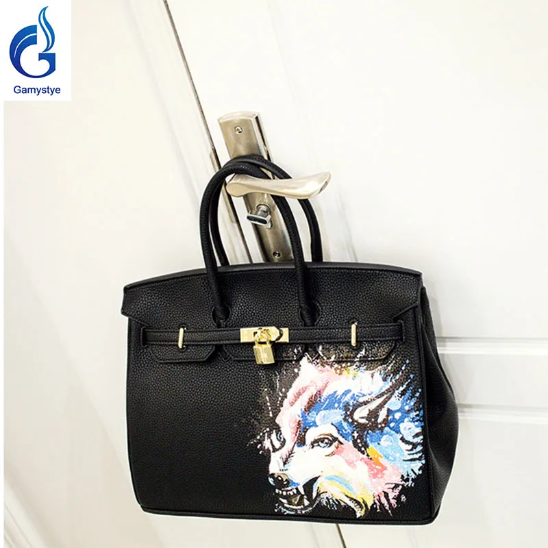 2018 Graffiti wolf bag Genuine Leather women famous Messenger Bag Hand Painted Custom painting ladies totes handle clutch YG
2018 Graffiti wolf bag Genuine Leather women famous Messenger Bag Hand Painted Custom painting ladies totes handle clutch YG