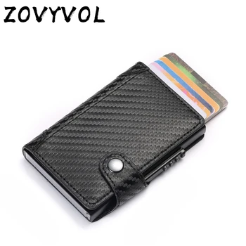 ZOVYVOL Automatic Credit Card Holder Travel Aluminum Men RFID Wallet Pop Up Blocking Money Case Protection PU Leather Cardholder
ZOVYVOL Automatic Credit Card Holder Travel Aluminum Men RFID Wallet Pop Up Blocking Money Case Protection PU Leather Cardholder