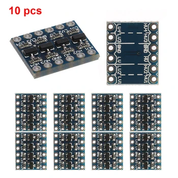 10pcs 3-5V 4 Channel Logic Level Converter Bi-Directional Shifter Module For IIC
10pcs 3-5V 4 Channel Logic Level Converter Bi-Directional Shifter Module For IIC