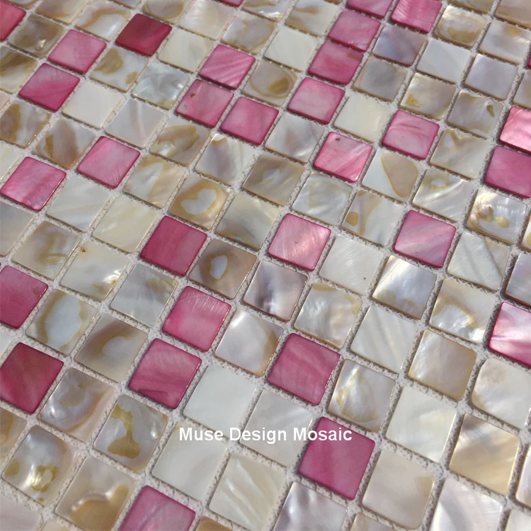 Pink natural white MOP shell mosaic tile kitchen shower wallpaper bath DIY reception Cabinet Counter decorate Wall sticker 
Pink natural white MOP shell mosaic tile kitchen shower wallpaper bath DIY reception Cabinet Counter decorate Wall sticker