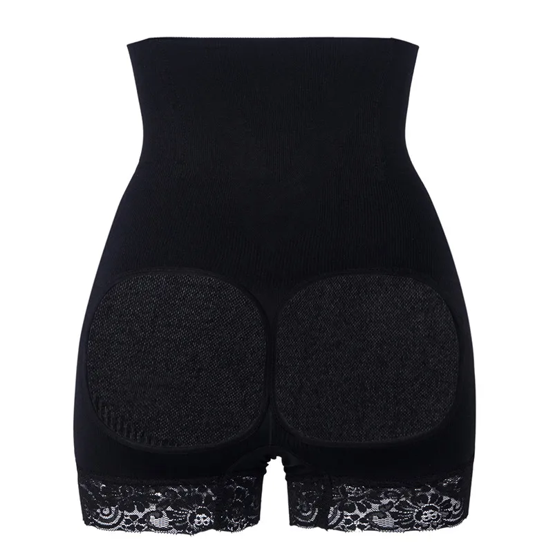 Sexy High Waist Women Yoga Short Butt lift Shaper (2)
