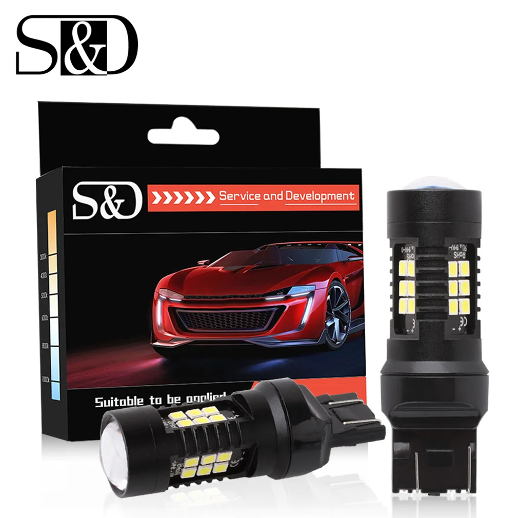 2pcs 1200Lm T20 W21W LED WY21W W21/5W 7440 7443 SRCK LED Bulbs T25 3157 p27/7w Auto Lamp White Red Amber Car Light LED 12V - 24V
2pcs 1200Lm T20 W21W LED WY21W W21/5W 7440 7443 SRCK LED Bulbs T25 3157 p27/7w Auto Lamp White Red Amber Car Light LED 12V - 24V