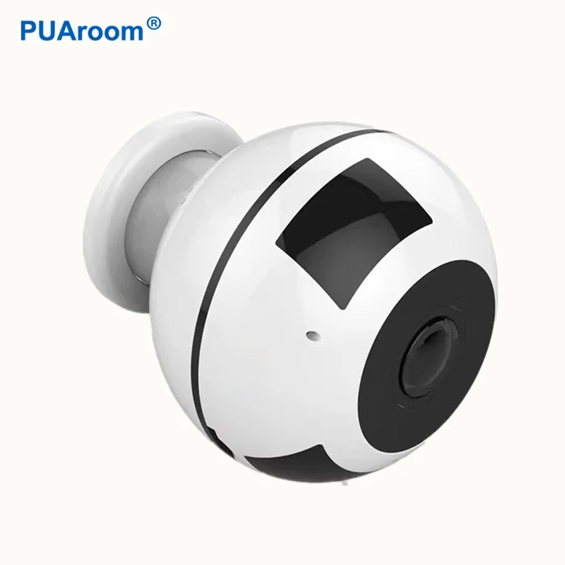PUAroom 960P 360 degree fisheye lens hidden camera motion detection wifi ip camera home security surveillance
PUAroom 960P 360 degree fisheye lens hidden camera motion detection wifi ip camera home security surveillance