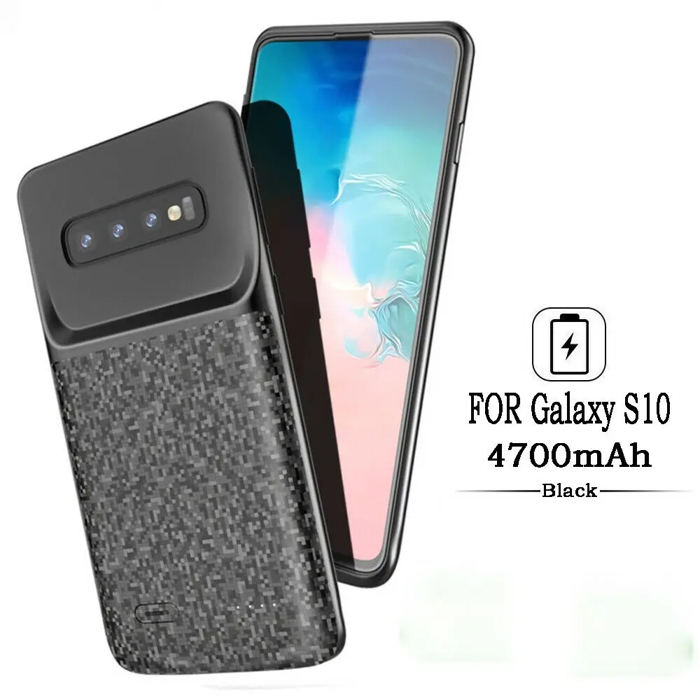 2019 NEW 4700mAh For Samsung S10 Battery Case Portable Charging Case for Galaxy S10 Protective Extended Battery Cover cases
2019 NEW 4700mAh For Samsung S10 Battery Case Portable Charging Case for Galaxy S10 Protective Extended Battery Cover cases