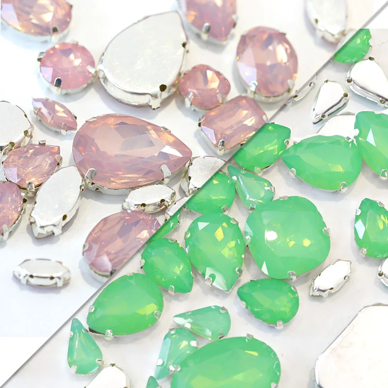 30pcs Opal Colors Mixed Shapes Strass Resin Sew On Rhinestones With Claw Flatback Sew On Claw Rhinestones For Garment Y3516
30pcs Opal Colors Mixed Shapes Strass Resin Sew On Rhinestones With Claw Flatback Sew On Claw Rhinestones For Garment Y3516