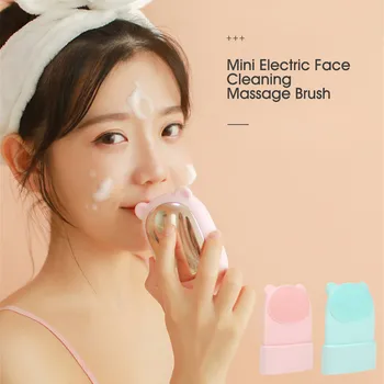 Electric Face Cleaning Massage Brush Pore Cleaner With Base Indicator Light 3 Gears Adjustable Heating Facial Cleansing Brush
Electric Face Cleaning Massage Brush Pore Cleaner With Base Indicator Light 3 Gears Adjustable Heating Facial Cleansing Brush
