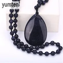 Yumten men Long Necklace popular Sweater ChainWomen's jewelry Fashion Blue sandstone Pendant pretty Accessories Collier sailor
Yumten men Long Necklace popular Sweater ChainWomen's jewelry Fashion Blue sandstone Pendant pretty Accessories Collier sailor