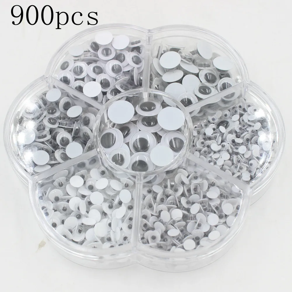 Free Shipping 4mm/5mm/6mm/7mm/8mm/10mm/10x8mm Movable Toy Eye 900pcs/Box(100% Enough Quantity) Plastic eye Without self-adhesive
Free Shipping 4mm/5mm/6mm/7mm/8mm/10mm/10x8mm Movable Toy Eye 900pcs/Box(100% Enough Quantity) Plastic eye Without self-adhesive