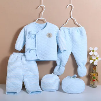 New Cotton Baby Clothes Underwear Thickened 5pcs/Set Warm 0-3 Months Baby Clothing
New Cotton Baby Clothes Underwear Thickened 5pcs/Set Warm 0-3 Months Baby Clothing