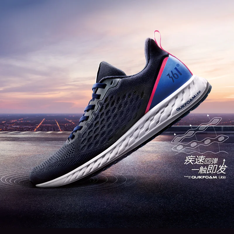 361 Men Shoes Athletic Comfortable Wearable And Shock Absorbing Running With Mesh Surface sneakers running shoes for men
361 Men Shoes Athletic Comfortable Wearable And Shock Absorbing Running With Mesh Surface sneakers running shoes for men