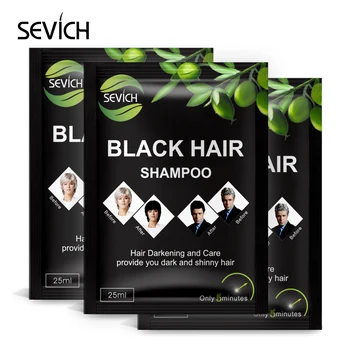 Sevich Fast Black Hair Shampoo 5 Mins Dye Hair Into Black Herb Natural Restore Colorant Shampoo + Treatment White Become Black
Sevich Fast Black Hair Shampoo 5 Mins Dye Hair Into Black Herb Natural Restore Colorant Shampoo + Treatment White Become Black