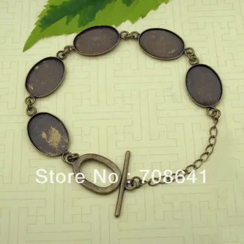13x18mm Blank Bracelet Bases Settings Oval Bezel Tray Cabochon Brass Bangle Bracelet Findings DIY Antique Bronze tone
13x18mm Blank Bracelet Bases Settings Oval Bezel Tray Cabochon Brass Bangle Bracelet Findings DIY Antique Bronze tone