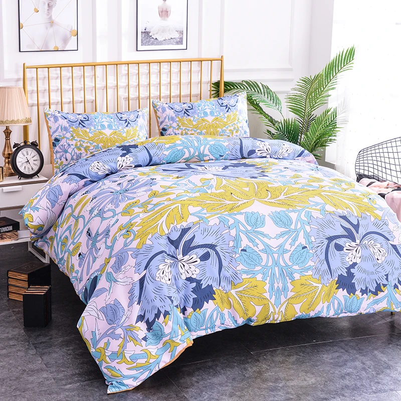 ZEIMON Bedding Sets Plant Styles Soft Polyester Textiles Flowers Patter 2/3pcs Duvet Quilt Cover Pillowcase Queen Size
ZEIMON Bedding Sets Plant Styles Soft Polyester Textiles Flowers Patter 2/3pcs Duvet Quilt Cover Pillowcase Queen Size
