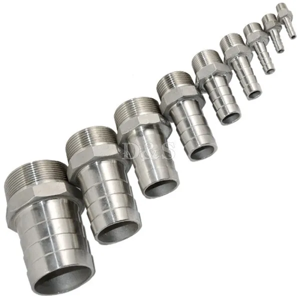 MEGAIRON BSPT 1/8" DN6 Male Thread Barb Hosetail Pipe OD 10mm Connector Stainless Steel SS304 Hose Tail
MEGAIRON BSPT 1/8" DN6 Male Thread Barb Hosetail Pipe OD 10mm Connector Stainless Steel SS304 Hose Tail