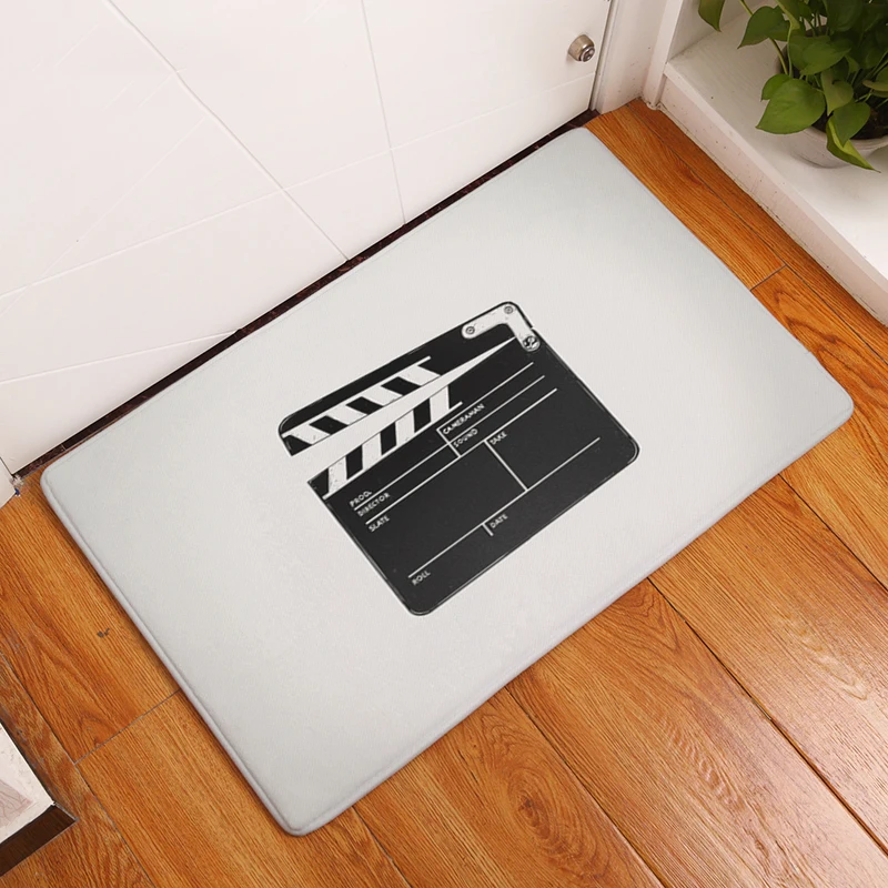 Comwarm 40*60cm Flannel Light Thin Soft Carpets Vintage Clapperboard Camera Pattern Carpets Non Slip Bathroom Floor Mats Decor
Comwarm 40*60cm Flannel Light Thin Soft Carpets Vintage Clapperboard Camera Pattern Carpets Non Slip Bathroom Floor Mats Decor