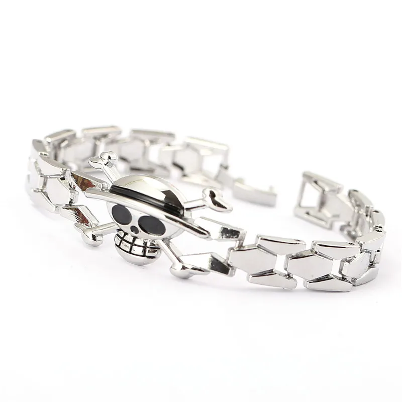 J Store Free Shipping Alloy Bracelets Anime Souvenir One Piece Luffy Skull Straw Hat Bracelet High Quality Cos Jewelry
J Store Free Shipping Alloy Bracelets Anime Souvenir One Piece Luffy Skull Straw Hat Bracelet High Quality Cos Jewelry