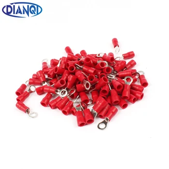 DIANQI RV1.25-4 Red Ring Insulated Wire Connector Electrical Crimp Terminal RV1.25-4 Cable Wire Connector 100PCS RV1-4 RV
DIANQI RV1.25-4 Red Ring Insulated Wire Connector Electrical Crimp Terminal RV1.25-4 Cable Wire Connector 100PCS RV1-4 RV