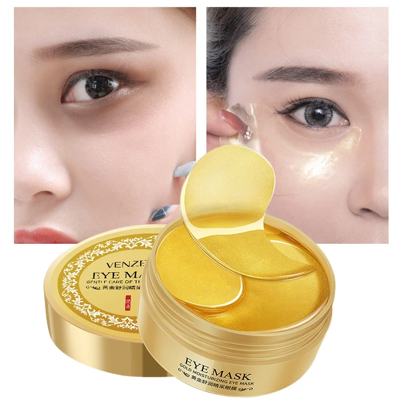 60pcs Gold Collagen Eye Mask Face Anti Wrinkle Gel Sleep Gold Mask Eye Patches Collagen Moisturizing Eye Mask Eye Care
60pcs Gold Collagen Eye Mask Face Anti Wrinkle Gel Sleep Gold Mask Eye Patches Collagen Moisturizing Eye Mask Eye Care