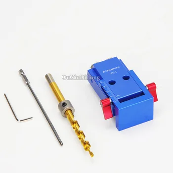 On Stock ~ Mini Kreg Style Pocket Hole Drill Jig Kit With Step Drilling Bit Woodwork Tool
On Stock ~ Mini Kreg Style Pocket Hole Drill Jig Kit With Step Drilling Bit Woodwork Tool