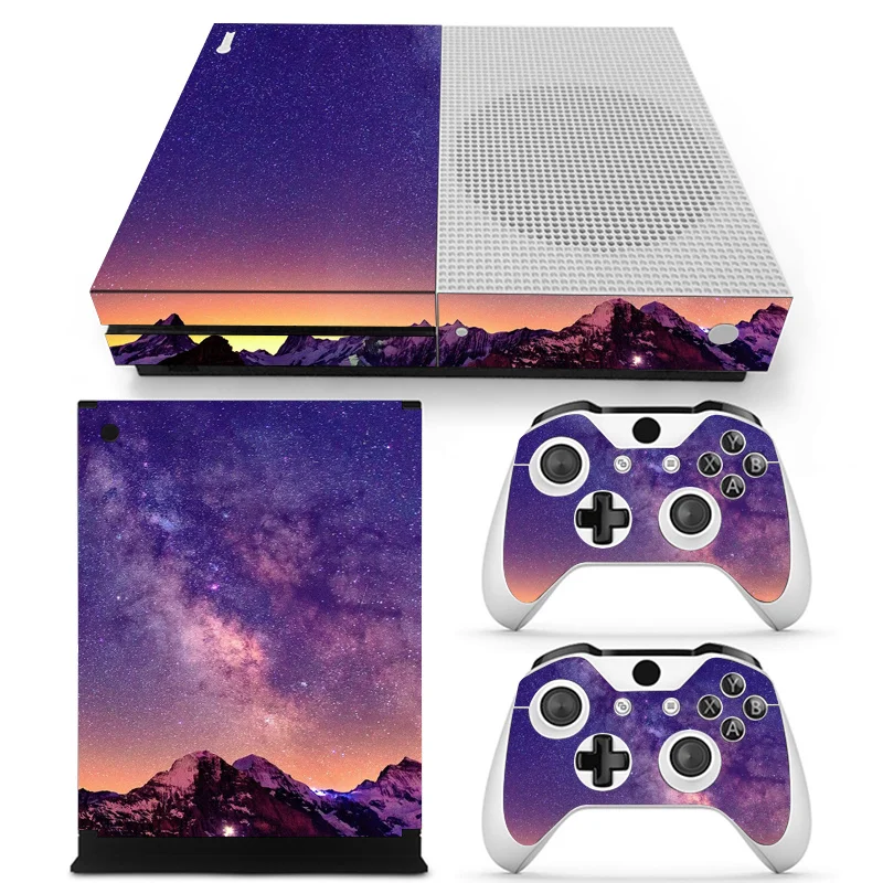 Звездные виниловые наклейки для кожи протектор Microsoft Xbox One SLIM и 2 контроллера s XBOX