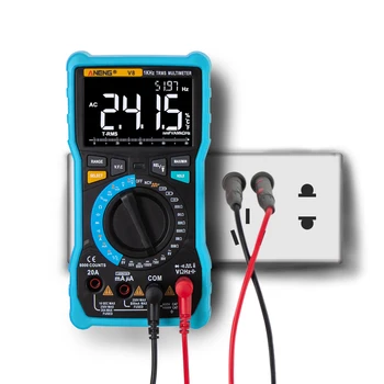 Digital Multimeter LCD Display Electrical Maintenance NCV Function AC/DC Ohm Auto Range Multimeter With Light No Battery
Digital Multimeter LCD Display Electrical Maintenance NCV Function AC/DC Ohm Auto Range Multimeter With Light No Battery