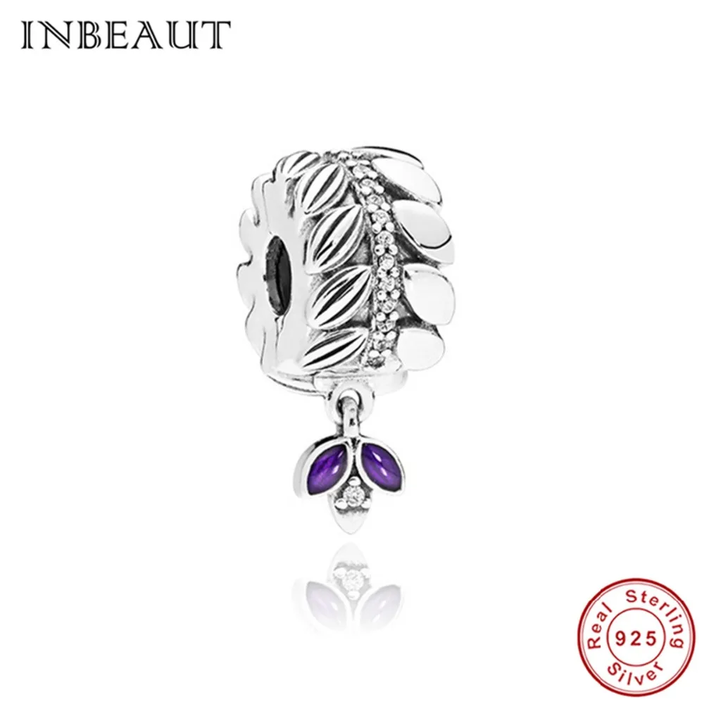 100% Real 925 Sterling Silver Solid Purple Enamel Wheat Beads fit Pandora Bracelet Harvest Season Grain Charm Original Jewelry
100% Real 925 Sterling Silver Solid Purple Enamel Wheat Beads fit Pandora Bracelet Harvest Season Grain Charm Original Jewelry