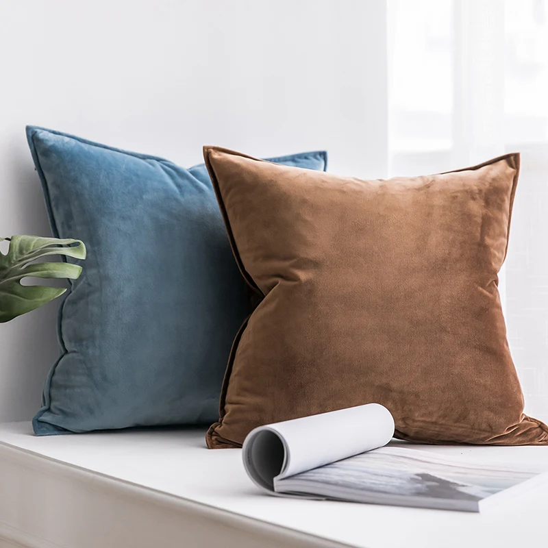 1 PC Decorative Velvet Throw Pillow Cover Soft Dark Blue Pillow Cover Soild Square Cushion Case for Sofa Bedroom Car 18x 18 Inch
1 PC Decorative Velvet Throw Pillow Cover Soft Dark Blue Pillow Cover Soild Square Cushion Case for Sofa Bedroom Car 18x 18 Inch