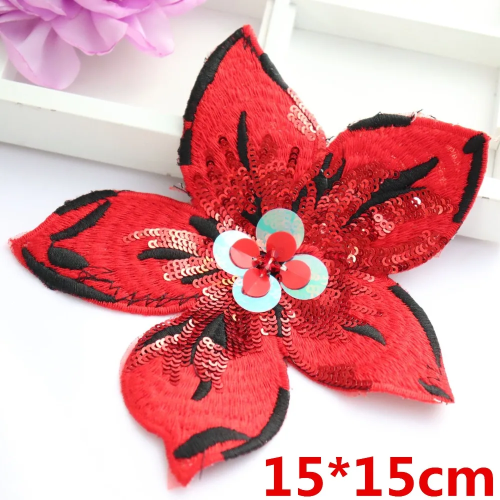 1 Piece Handmade Red Crystal Rhinestone Flower Applique Sew On Sewing Crafts For Wedding Dress Bridal RP129
1 Piece Handmade Red Crystal Rhinestone Flower Applique Sew On Sewing Crafts For Wedding Dress Bridal RP129