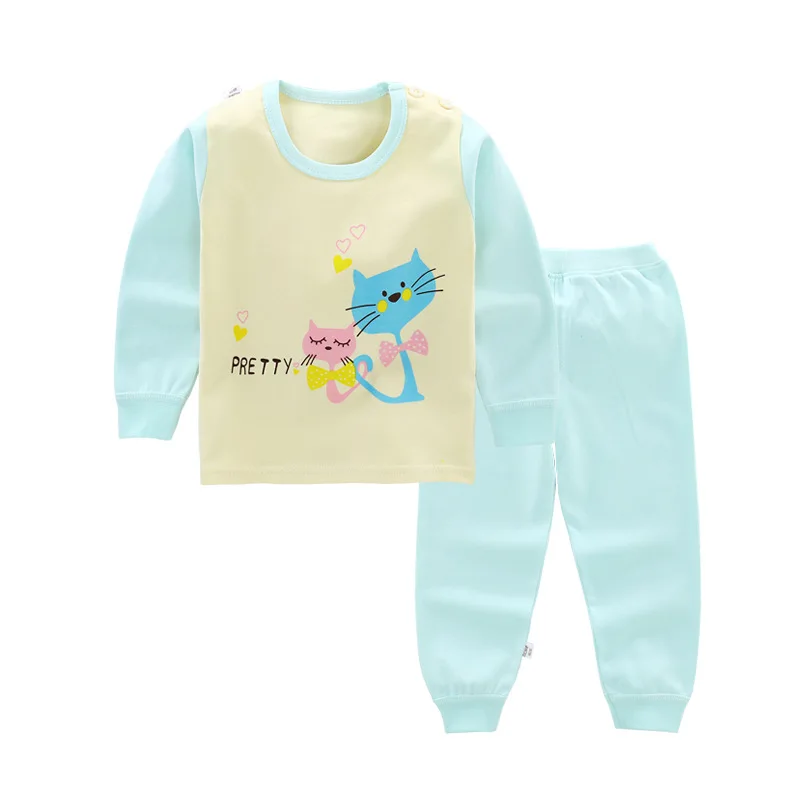 Soft Cotton Children Set Autumn Kids Clothes Set Cat Girl Dinosaur Long Sleeves Pants Toddler Pyjamas Outfit Costume For Girls
Soft Cotton Children Set Autumn Kids Clothes Set Cat Girl Dinosaur Long Sleeves Pants Toddler Pyjamas Outfit Costume For Girls