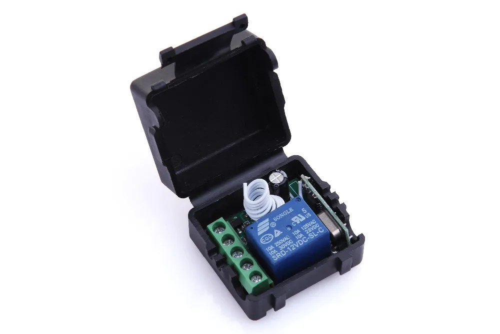 Vhome DC 12 v 1CH mini wireless remote control switch Learning code Wireless 433 receiver for garage door / window /lamp
Vhome DC 12 v 1CH mini wireless remote control switch Learning code Wireless 433 receiver for garage door / window /lamp