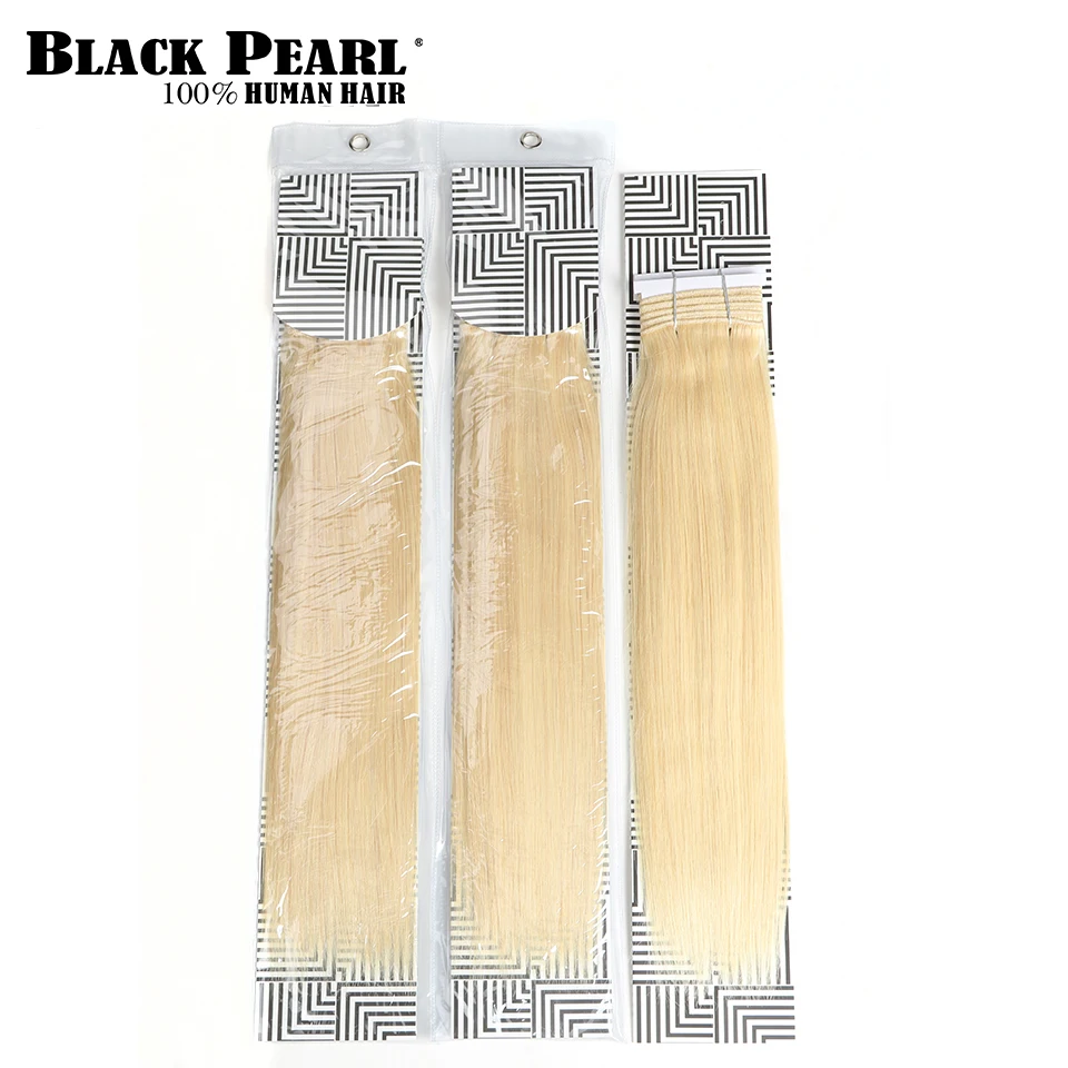 Black Pearl Pre-Colored 613# Blonde Human Hair Bundles Indian Straight Hair Weave 1 Bundle Remy Hair Extension 100g Hair Weft
Black Pearl Pre-Colored 613# Blonde Human Hair Bundles Indian Straight Hair Weave 1 Bundle Remy Hair Extension 100g Hair Weft