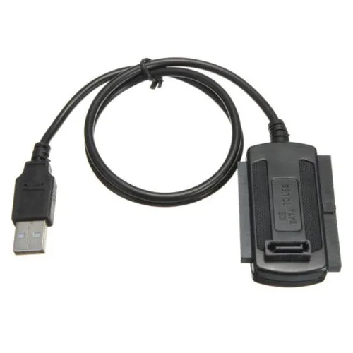 Топ 3 в 1 USB 2 0 для IDE SATA 5/3 5 ''жесткий диск HD HDD адаптер конвертер кабель черный |