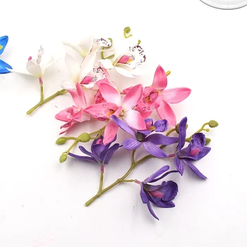 4flower+1Branch Silk Lily Handmake Artificial Flower Head Wedding Decoration DIY Wreath Gift Box Scrapbooking Craft Fake Flower
4flower+1Branch Silk Lily Handmake Artificial Flower Head Wedding Decoration DIY Wreath Gift Box Scrapbooking Craft Fake Flower