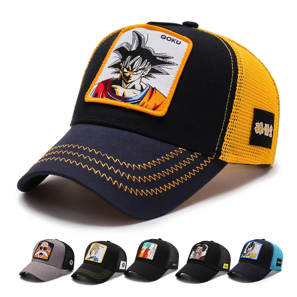 Summer snapback caps men dragon ball Z embroidery baseball cap womern hip hop dad hats for men fashion trucker hat goku gorras
Summer snapback caps men dragon ball Z embroidery baseball cap womern hip hop dad hats for men fashion trucker hat goku gorras