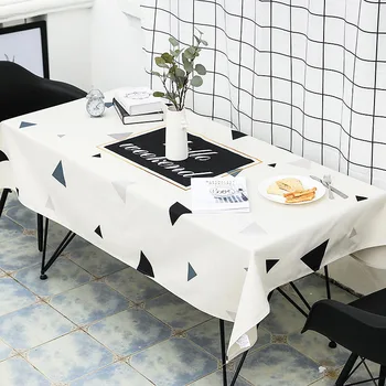 Tablecloth Cotton and Linen Small Fresh Modern Minimalist Dining Table Cloth Tablecloth Rectangular Coffee Table Tablecloth 5
Tablecloth Cotton and Linen Small Fresh Modern Minimalist Dining Table Cloth Tablecloth Rectangular Coffee Table Tablecloth 5