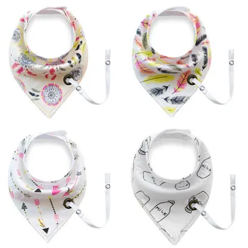 New Arrivals 4 PCS new fashion Baby Bibs Easy to Carry Pacifier with Rope print Infant Cotton Bandana Bib For Newborn babies
New Arrivals 4 PCS new fashion Baby Bibs Easy to Carry Pacifier with Rope print Infant Cotton Bandana Bib For Newborn babies