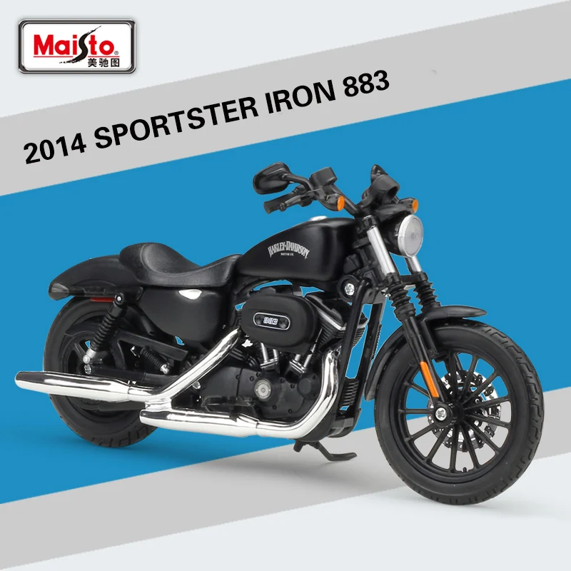 Maisto 2014 Sportster Iron 883 1:12 Motorcycles Diecast Metal Sport Bike Model Toy For Kids Toys Free Shipping Original Box
Maisto 2014 Sportster Iron 883 1:12 Motorcycles Diecast Metal Sport Bike Model Toy For Kids Toys Free Shipping Original Box