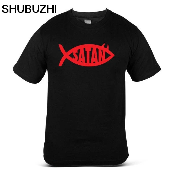 Hail Satan Fish Pentagram Baphomet Evil Goat Goth Dark Side Mens Tee T-Shirt discount hot new t shirt top free shipping t-shirt
Hail Satan Fish Pentagram Baphomet Evil Goat Goth Dark Side Mens Tee T-Shirt discount hot new t shirt top free shipping t-shirt