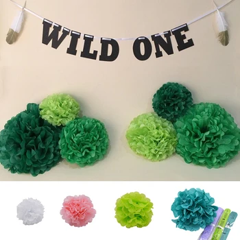 1Pc 4" 6" 8" 10" 12" Tissue Paper Pom Poms Paper Flower Ball Pompom for Wedding Birthday Party Shower Home Garden Decoration
1Pc 4" 6" 8" 10" 12" Tissue Paper Pom Poms Paper Flower Ball Pompom for Wedding Birthday Party Shower Home Garden Decoration