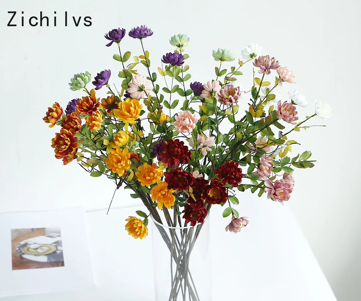 Zichilvs Artificial BloesemTakken Daisies Silk Fake DecorativeStamens For Flowers Small Daisy For Wedding Holding Flowers Home
Zichilvs Artificial BloesemTakken Daisies Silk Fake DecorativeStamens For Flowers Small Daisy For Wedding Holding Flowers Home
