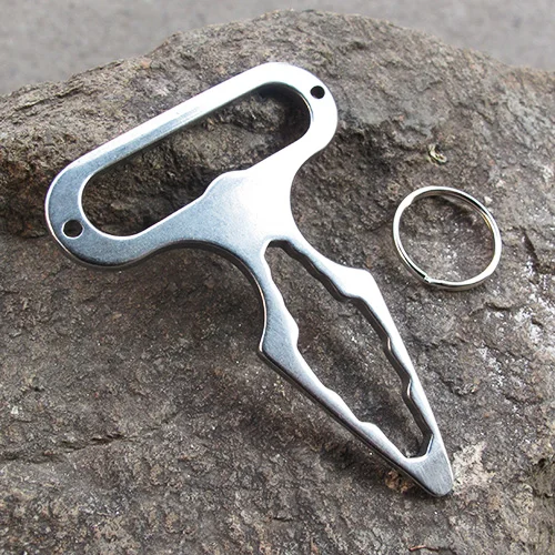1pcs EDC Self-defense Spiked Defense Outdoor Multi Functional Combined Wrench Stainless Steel Bottle Opener Camping Tool
1pcs EDC Self-defense Spiked Defense Outdoor Multi Functional Combined Wrench Stainless Steel Bottle Opener Camping Tool