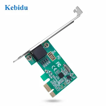Kebidu 1000Mbps Gigabit Ethernet PCI Express PCI-E Network Card 10/100/1000M RJ-45 LAN Adapter Converter Network Controller
Kebidu 1000Mbps Gigabit Ethernet PCI Express PCI-E Network Card 10/100/1000M RJ-45 LAN Adapter Converter Network Controller