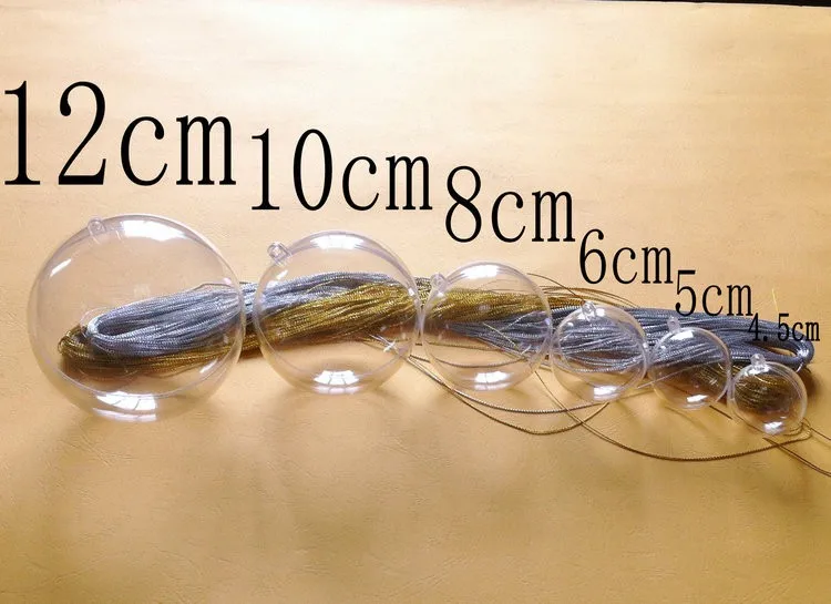 30pcs 7/8/9/10cm Transparent Hanging Ball New For Xmas Tree Bauble Clear Plastic Home Party Christmas Decorations Gift Craft
30pcs 7/8/9/10cm Transparent Hanging Ball New For Xmas Tree Bauble Clear Plastic Home Party Christmas Decorations Gift Craft