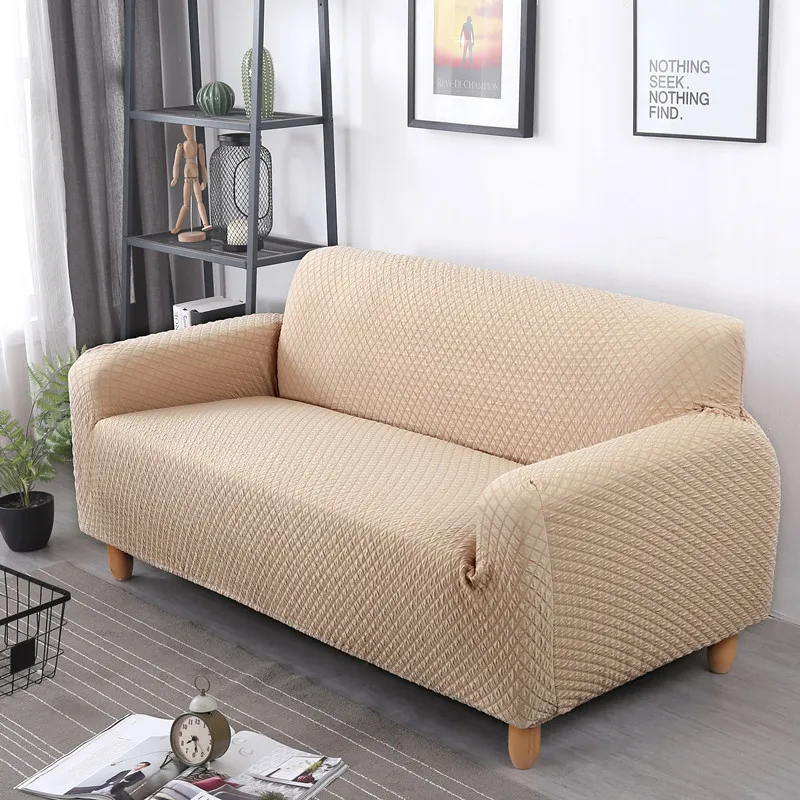 High Quanlity Sofa Cover Knitted Cotton Slipcovers all-inclusive Couch Case for different Shape Stretch Elastic Sofa Solid Color
High Quanlity Sofa Cover Knitted Cotton Slipcovers all-inclusive Couch Case for different Shape Stretch Elastic Sofa Solid Color